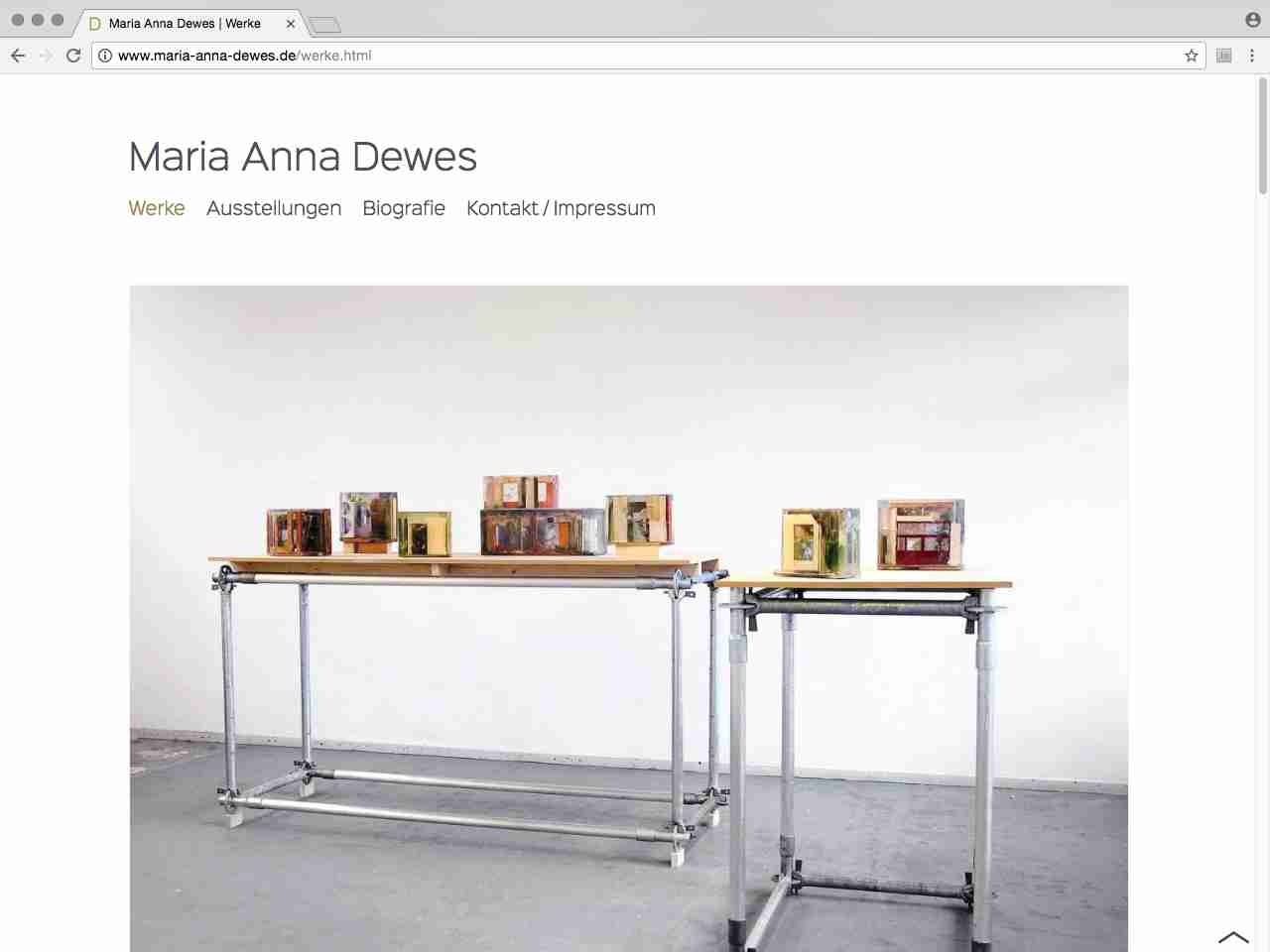 Web Development Maria Anna Dewes